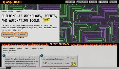 90s version of a website via style transfer