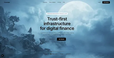 Cinematic Sci-Fi Landscape and Fintech UI Design Prompts