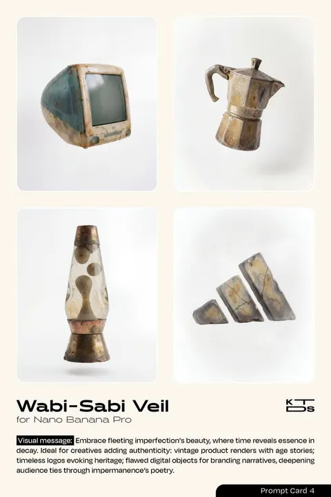 Wabi-Sabi Veil Aesthetic Prompt
