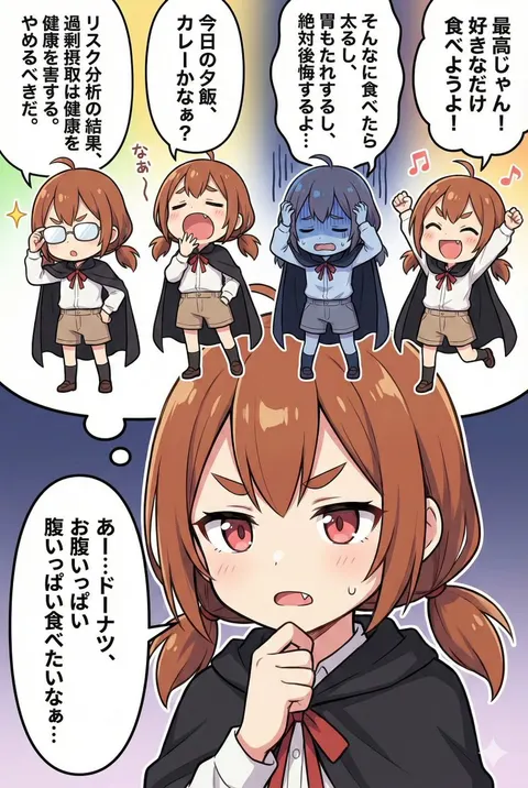 Character Inner Monologue Comic Prompt (Japanese)