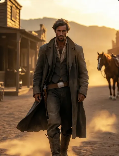 Cinematic Wild West Gunslinger