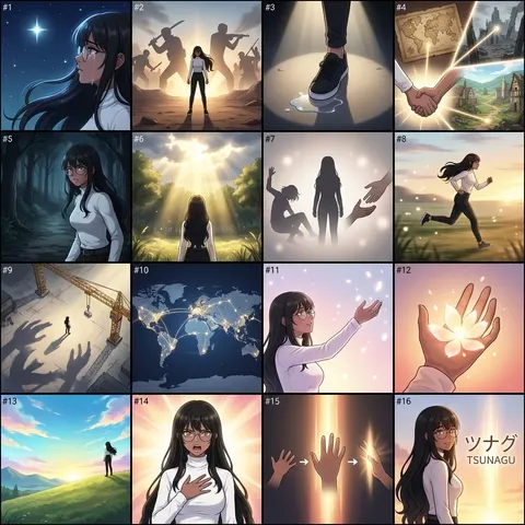 AI Anime Music Video Storyboard Prompt