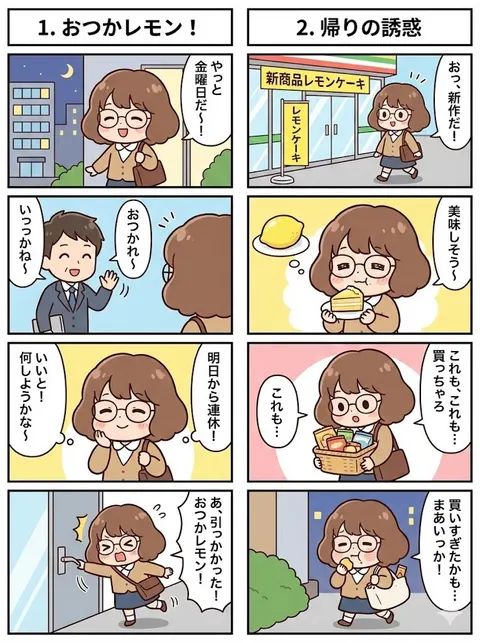 四格漫画分镜串联