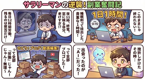 故事创作与四格漫画生成