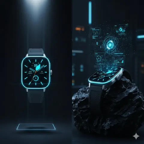 赛博朋克智能手表产品网格