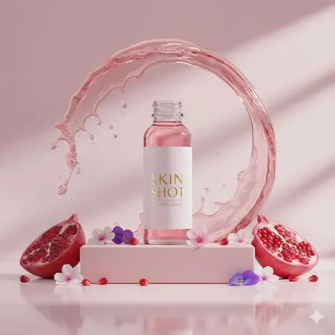 Skin Shot 胶原瓶商业产品摄影