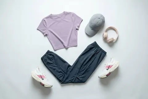 Flat Lay Fashion Editorial Image