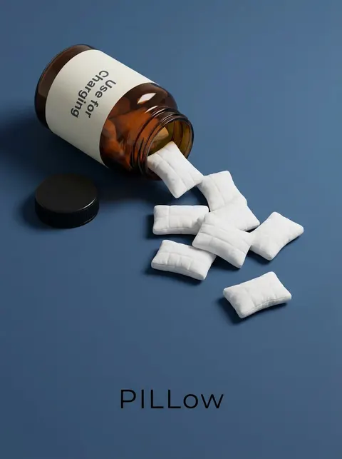 'PILLow' 睡眠药概念广告