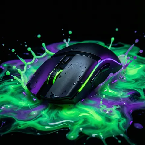 Bioluminescence Product Splash Advertisement