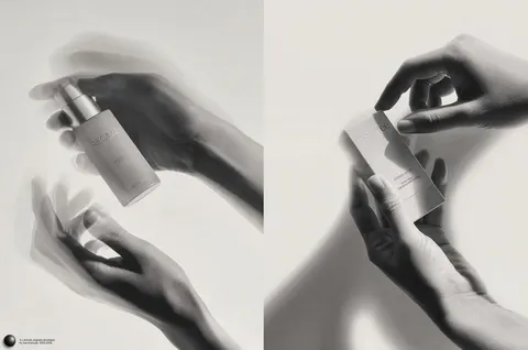 Monochrome Kinetic Product Photography Prompt