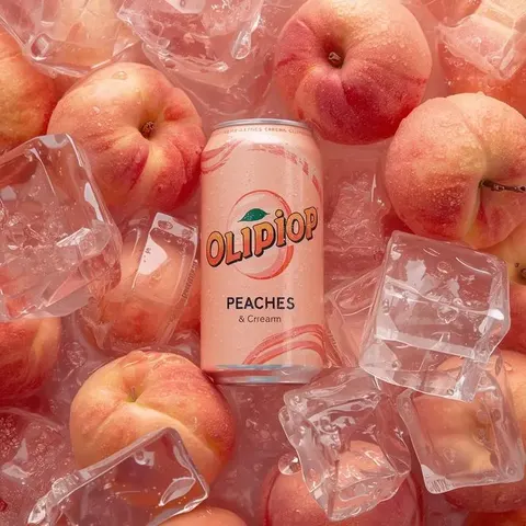 OLIPOP 汽水罐超写实产品摄影