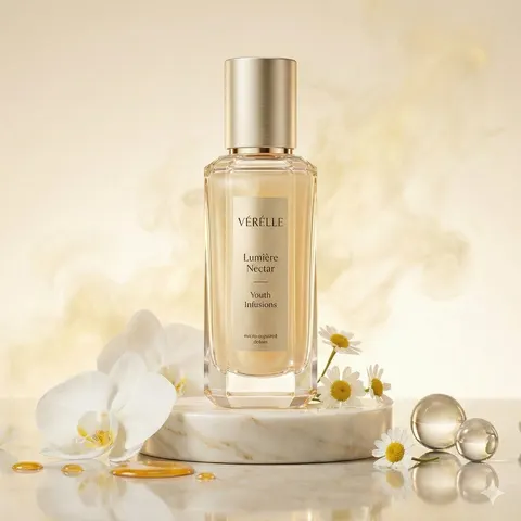 Luxury Skincare Commercial Photography: Lumière Nectar