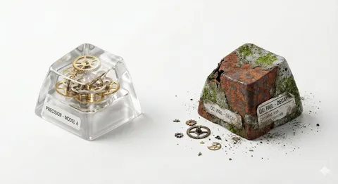 Visual Creator Mode Prompt for Product Photography (Precision vs. Decay)