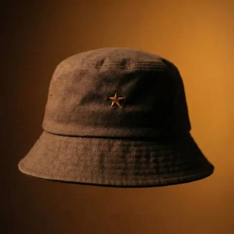 Luxury Bucket Hat Product Editorial