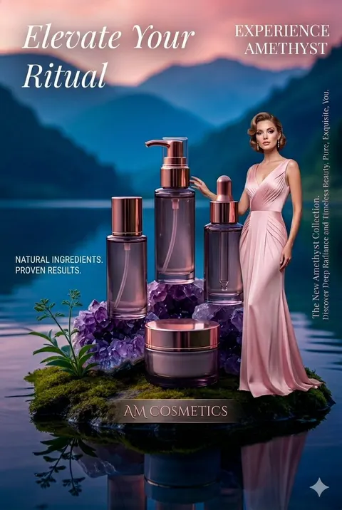 Luxury Skincare Product Photography