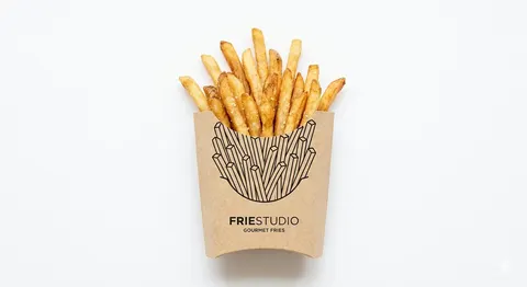 Minimalist Food Illustration and Photorealism Blend