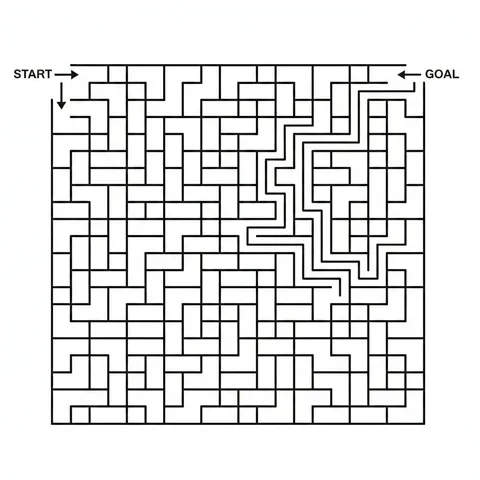 Maze Generation Failure in Nano Banana
