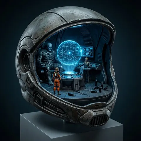 高概念 3D 微缩场景生成指令