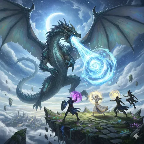 Final Fantasy Bahamut VS Player Generation
