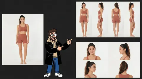 360 度全景视图一致性提示词