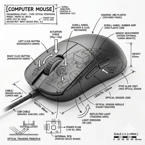 Technical Infographic Overlay for Object Annotation