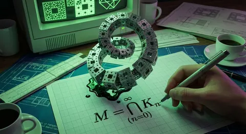 分形数学概念图:门格海绵
