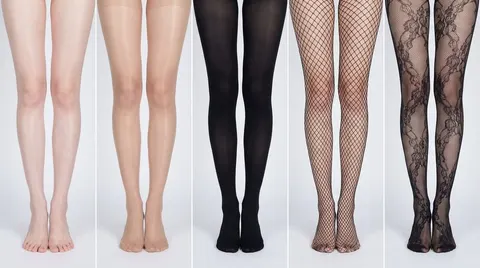 Simplified Comparative Infographic Grid Generator Prompt (Legs and Stockings)
