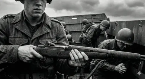 Mid-20th-century war photojournalism style framework