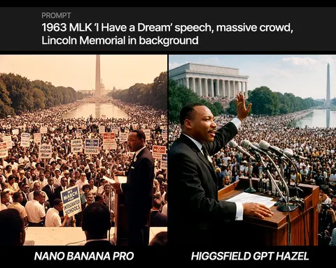 MLK‘我有一个梦想’演讲历史场景