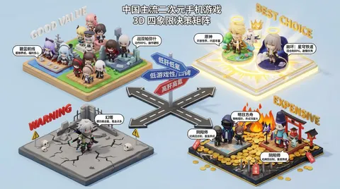 购物决策四象限分析图