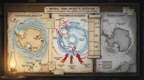 Cartographer's Crisis Board Visualization