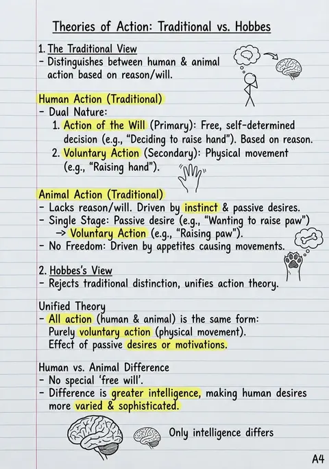 Handwritten Study Notes Generation