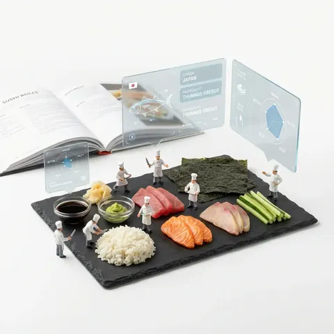 Deconstructed Ingredients Visualization