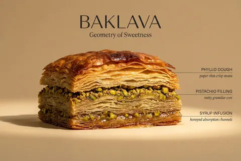 Cinematic cross-section food photography prompt