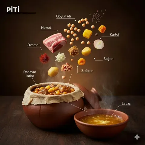 Cinematic Food Infographic of Levengi Chicken