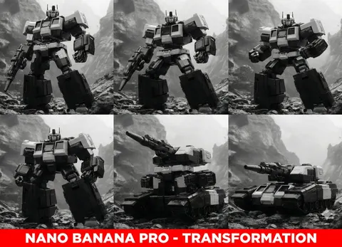 Midjourney Prompt for Transformers
