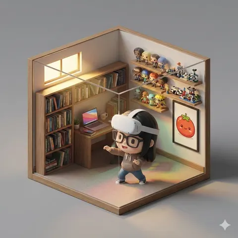 等距视角 3D 立方体生成示例