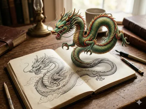 Nano Banana 2 Eastern Dragon Prompt