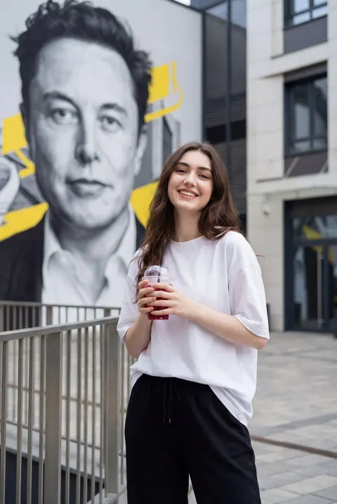 Urban Lifestyle Portrait Prompt (Street Art Background)