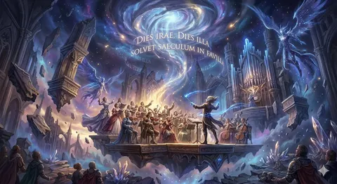 Mozart's Dies Irae Image Generation