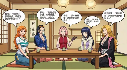中国漫画风女性角色合集故事