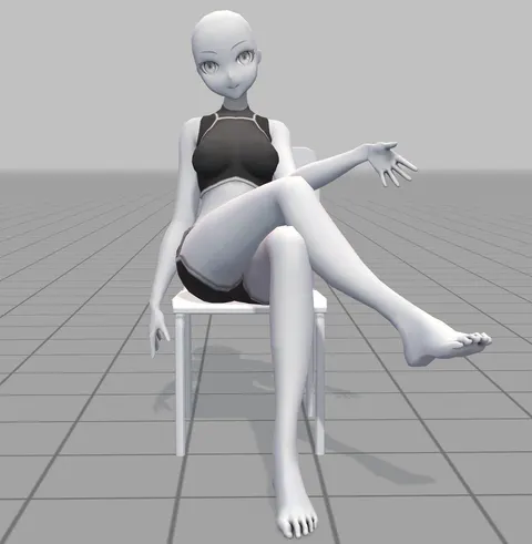 Prompt for Changing Character Pose using Reference Image