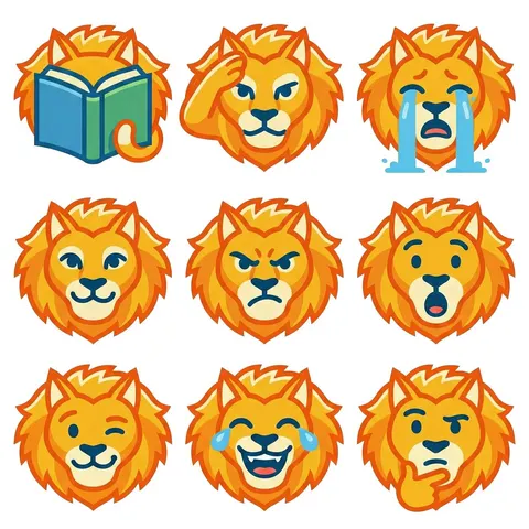 Logo-Based Emoji Grid Generation