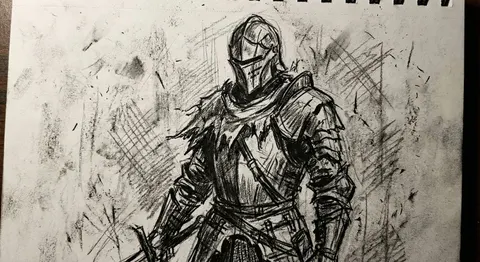 Charcoal Sketch Image Generation Prompt