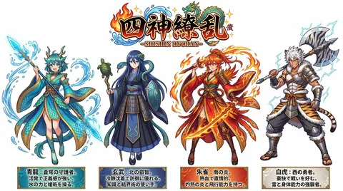 四神兽(四神)形象生成