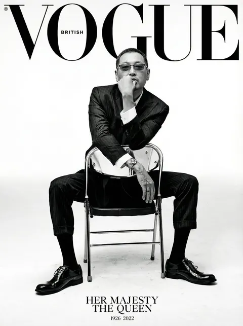 British Vogue Cover Style High-End Gentleman Portrait Prompt