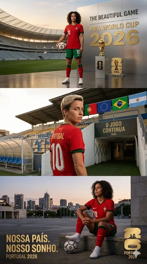 Portugal World Cup 2026 poster