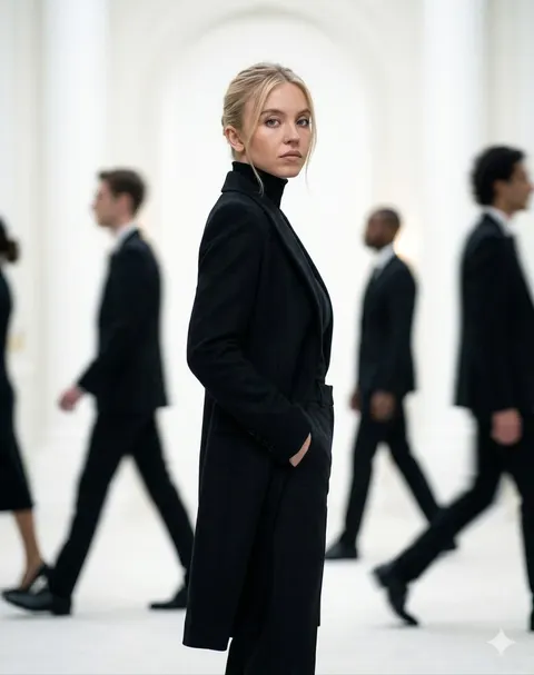 Cinematic Motion Blur Fashion Portrait