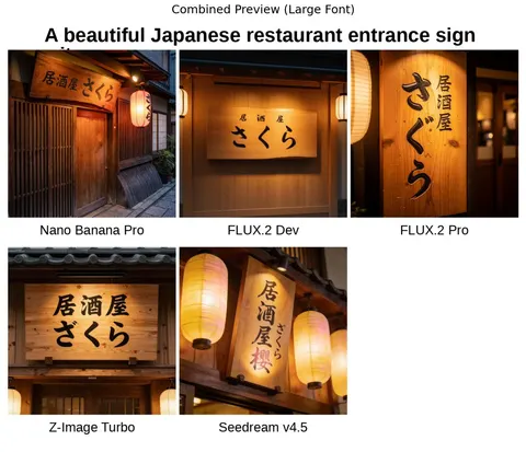 日式居酒屋入口招牌图像生成