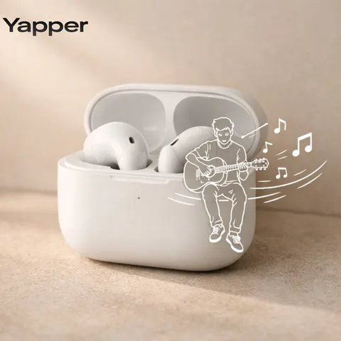极简耳机样机封面图